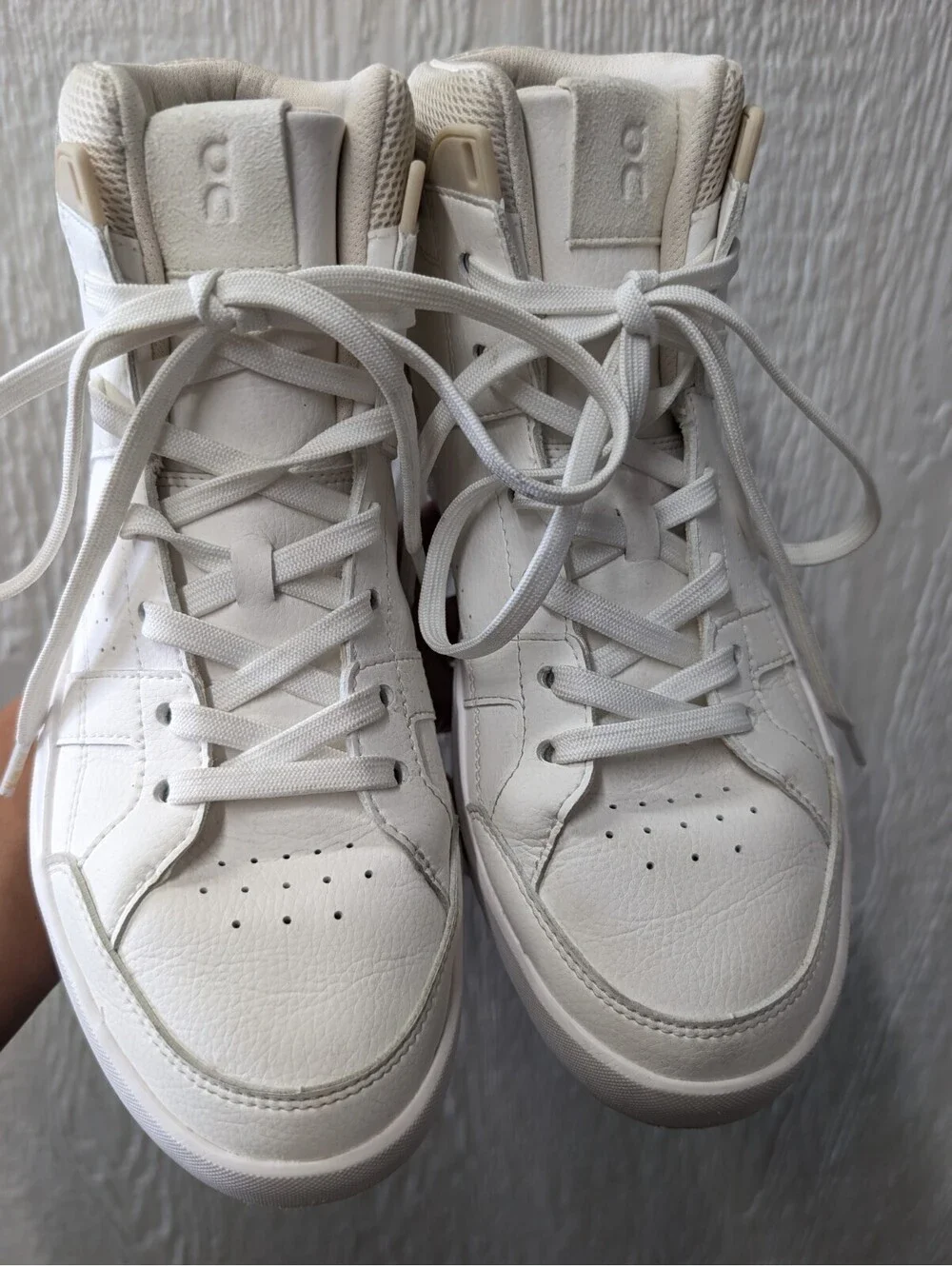 On Cloud The Roger Clubhouse Mid Tennis White Sand Sneakers Shoes Women's 8.5